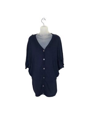 Marni Navy Blue Extra Long Cardigan Size L (40)